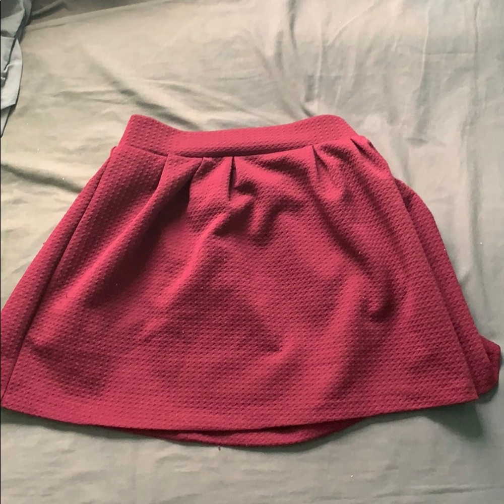 Candie’s Maroon Skirt